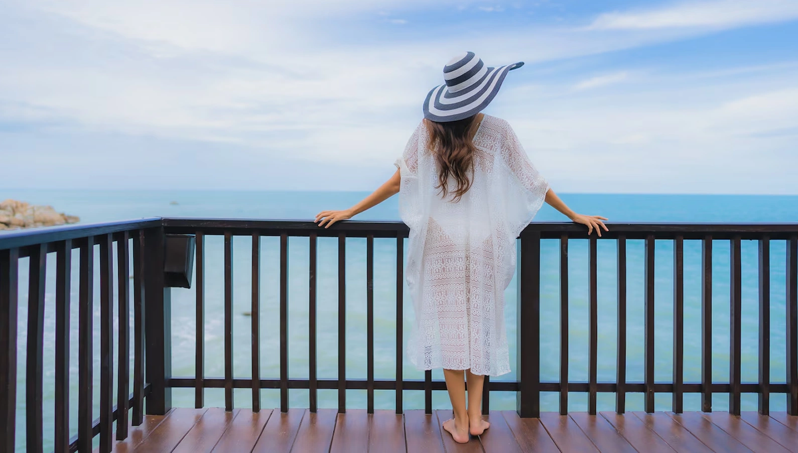 Indulge in luxurious rooms with panoramic sea views