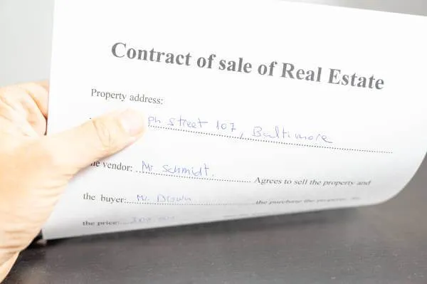 real estate contract