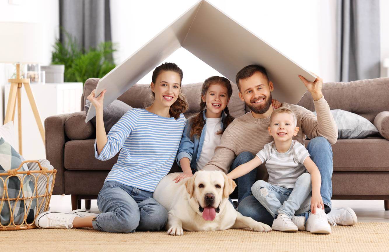 family protected by LegalShield for real estate home purchase