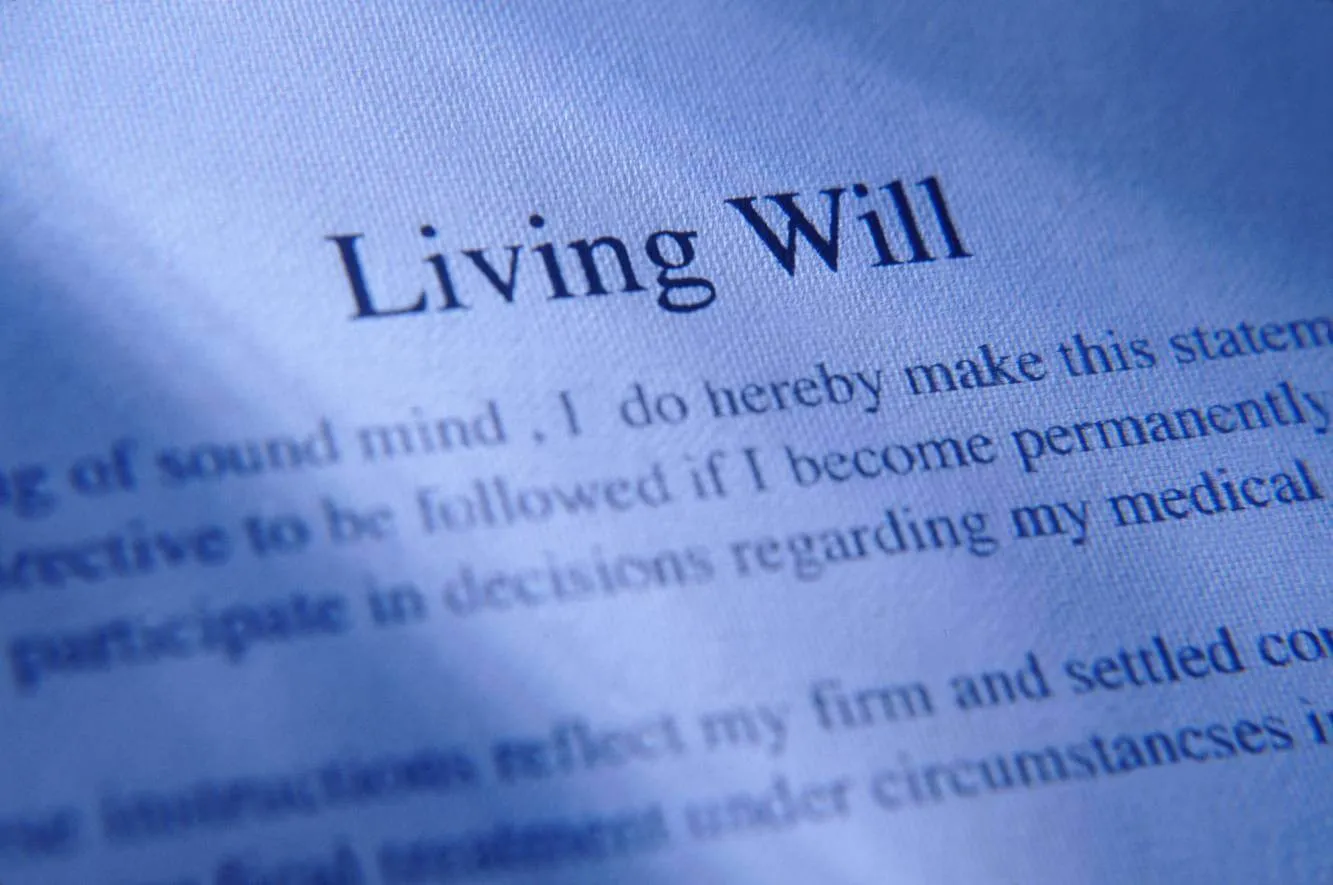 Living Will legal document