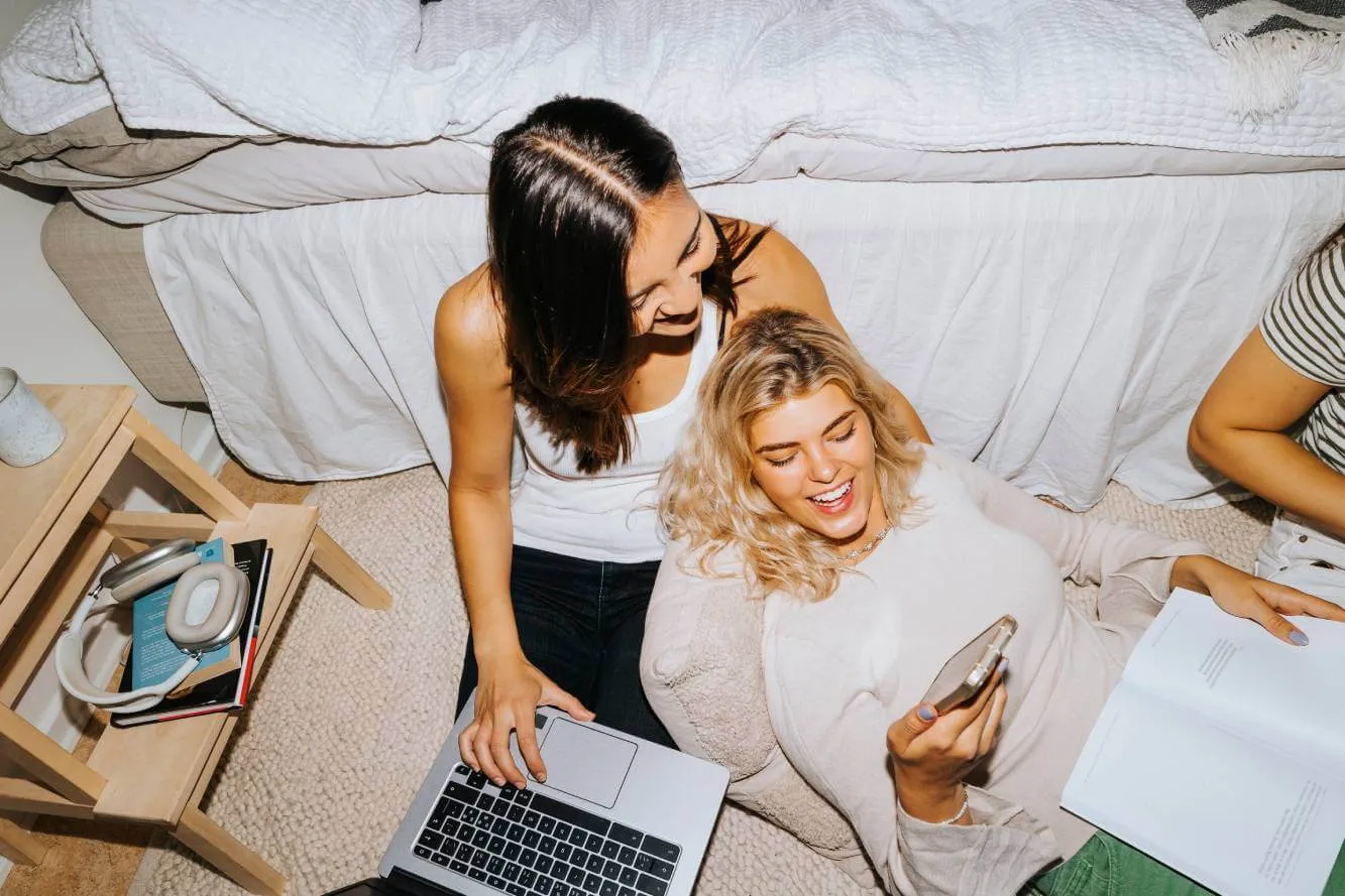 roommates in apartment with lease cosigned by parents