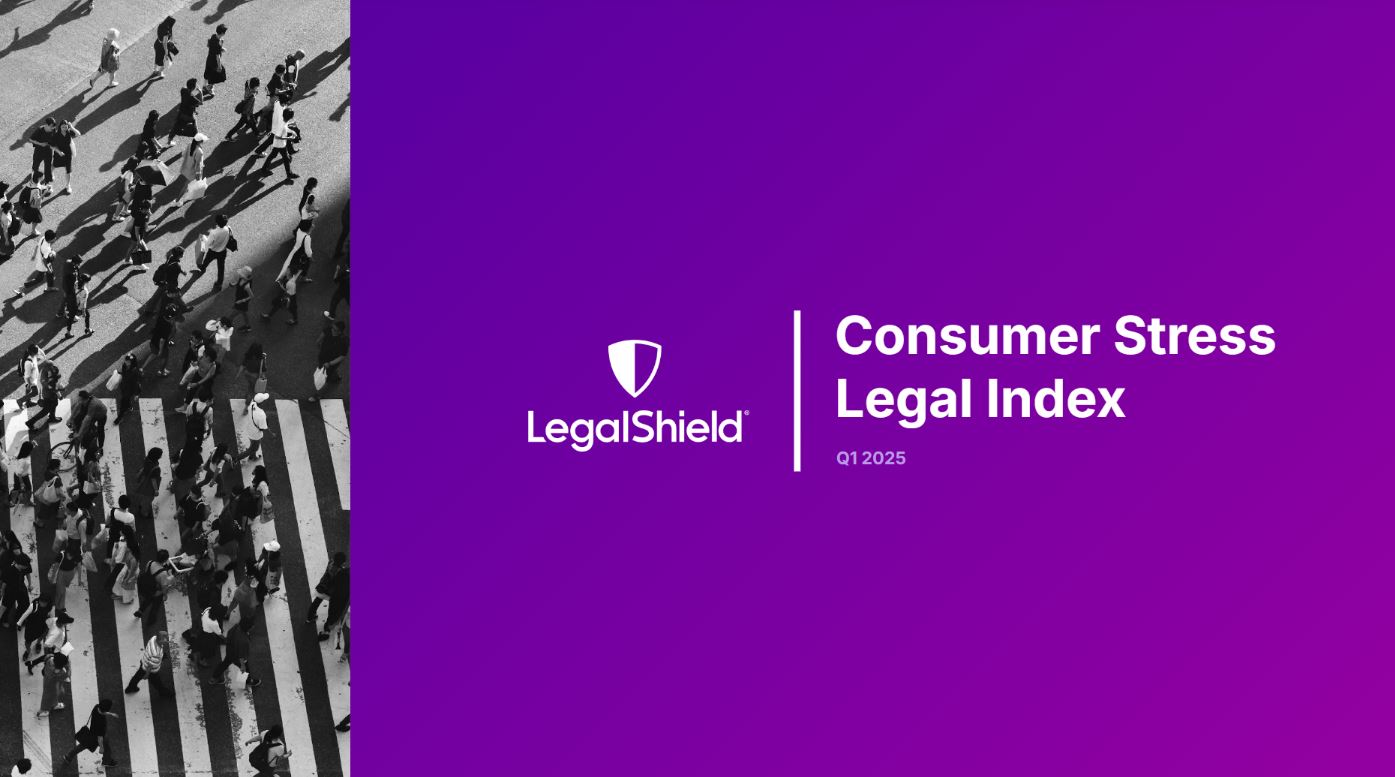 LegalShield Consumer Stress Legal Index, Q1 2025