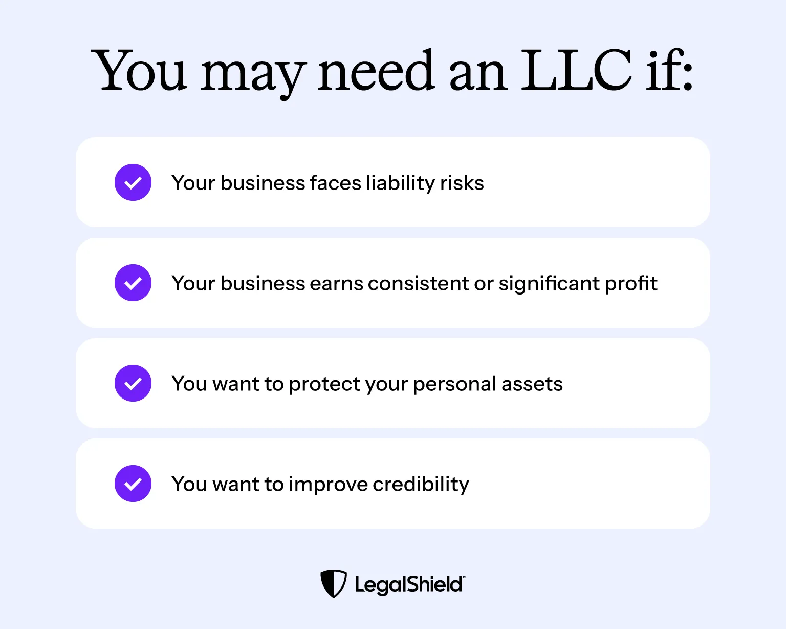 Reasons you may need to create an LLC