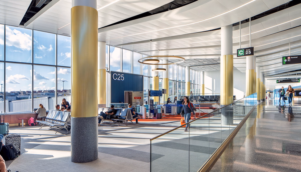 Boston Logan Airport Terminal B & C