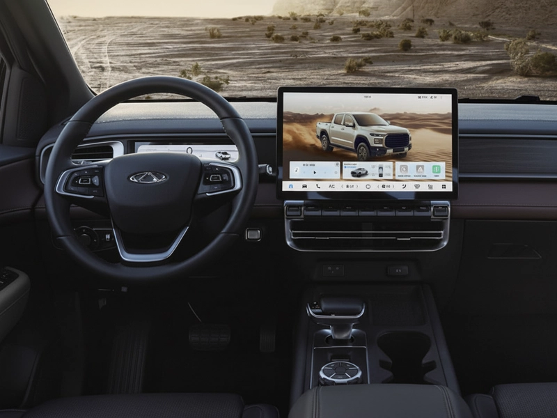Chery Himla — volante multifunción ajustable