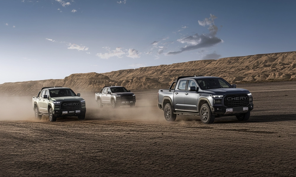 Chery Himla — motor 2.4L Mitsubishi, 158 HP y tracción 4x4, desempeño