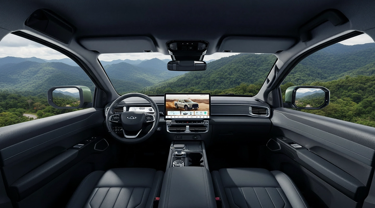 Chery Himla — pantalla táctil LCD de 12.3 pulgadas