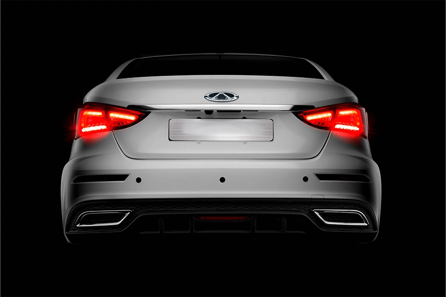 Chery Arrizo 5 Pro A/T — luces antiniebla traseras