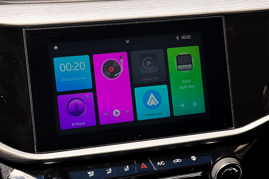 Chery Arrizo 5 Pro A/T — pantalla táctil de 8 pulgadas