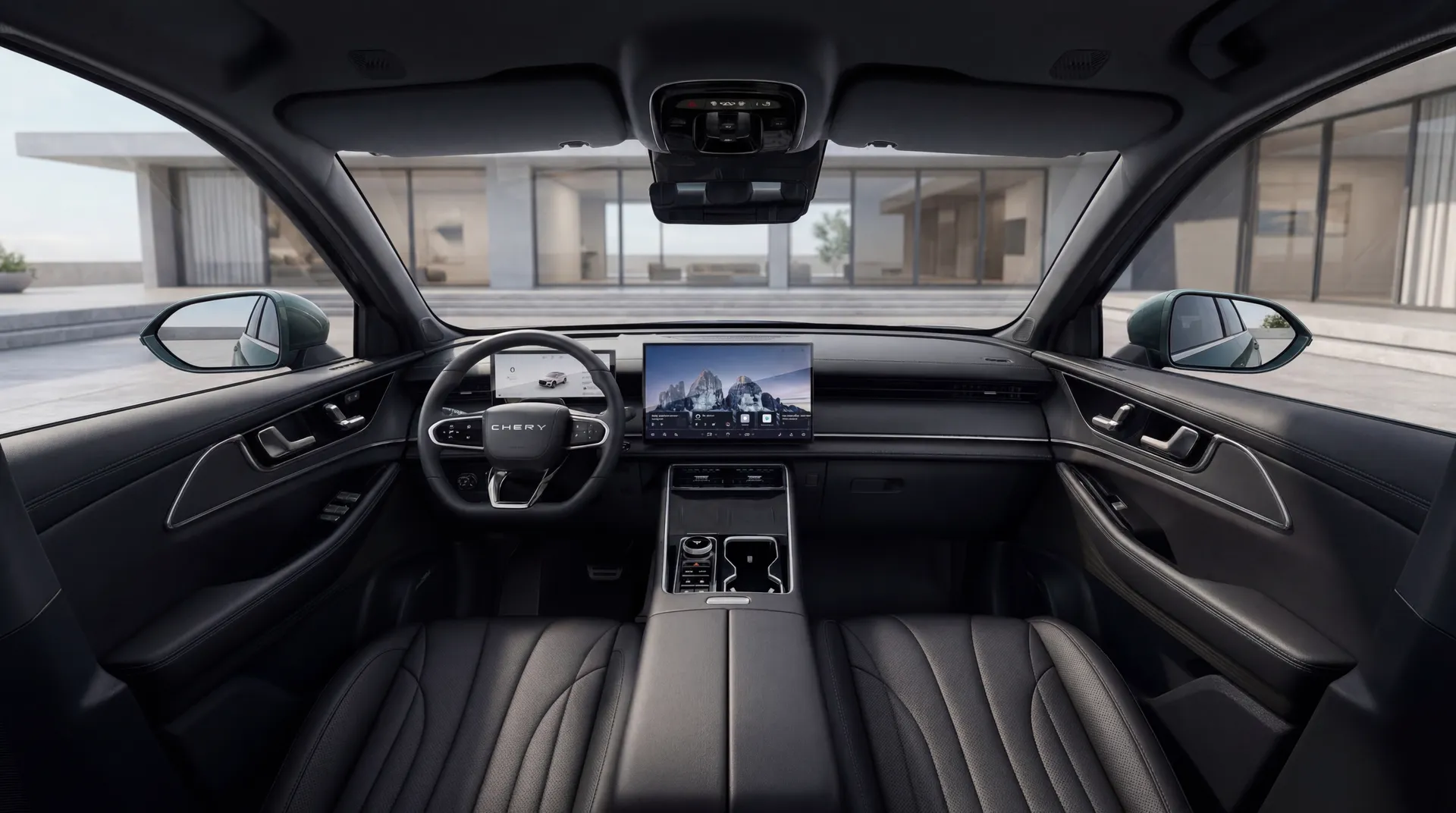 Chery Tiggo 9 — interior de lujo, comparador de modelos