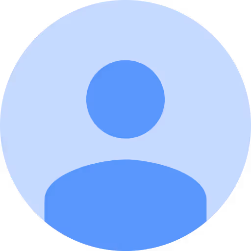 Generic blue user profile icon with a circle for the head and a semicircle for the shoulders on a light blue circular background.