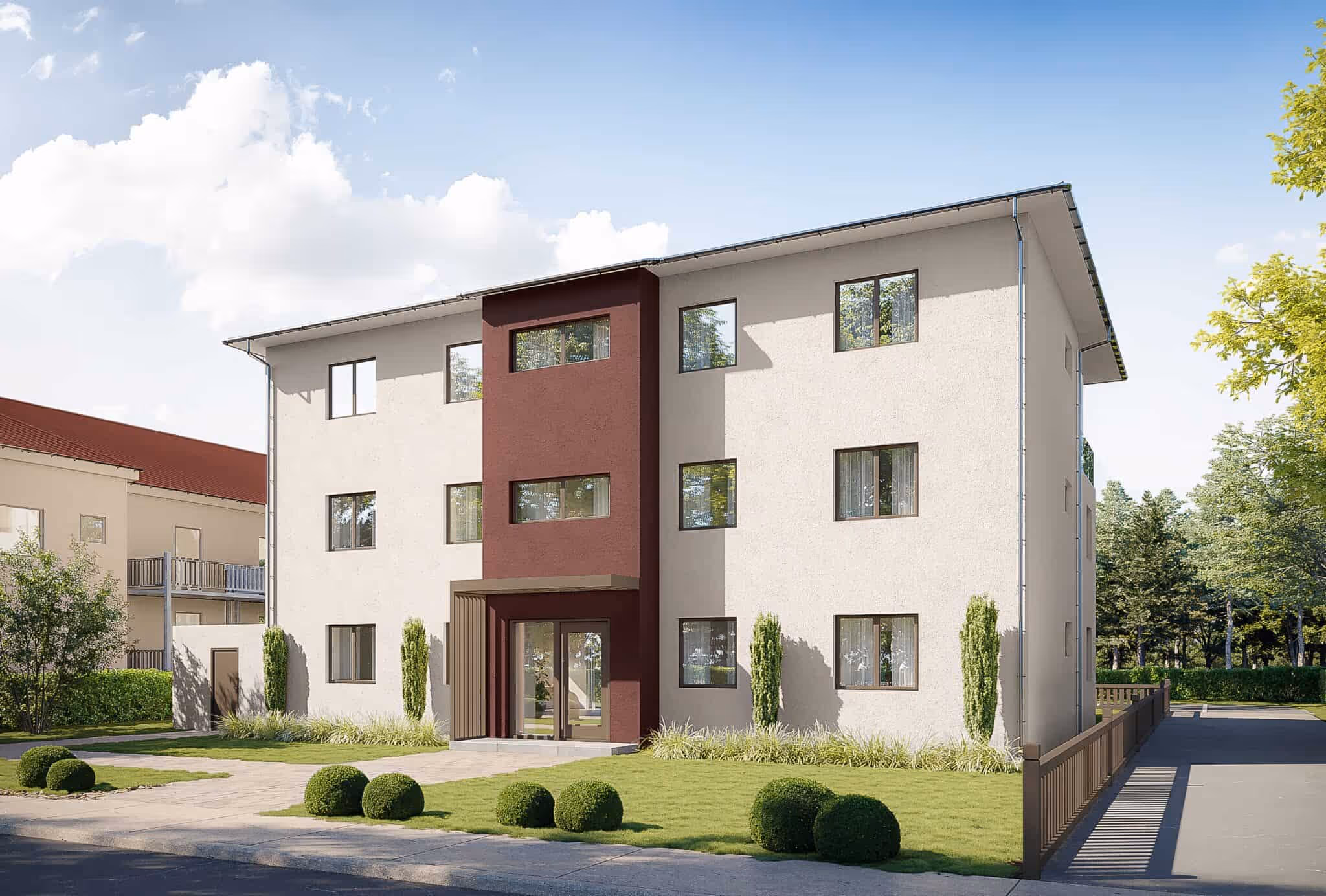 R2 Immobilien QNG-Neubau Eilenburg, Sachsen