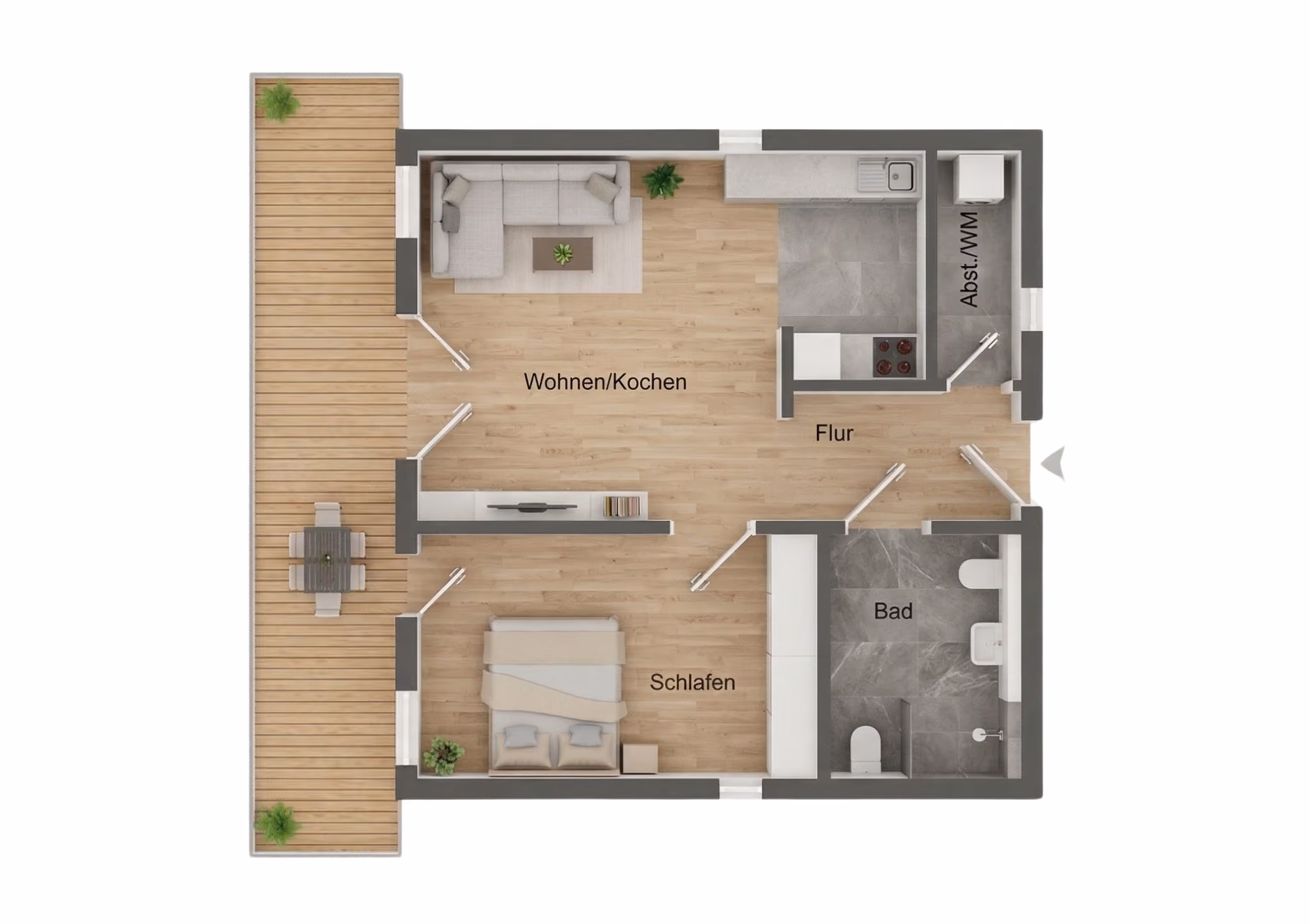 Grundriss QNG Immobilie Auenhöfe
