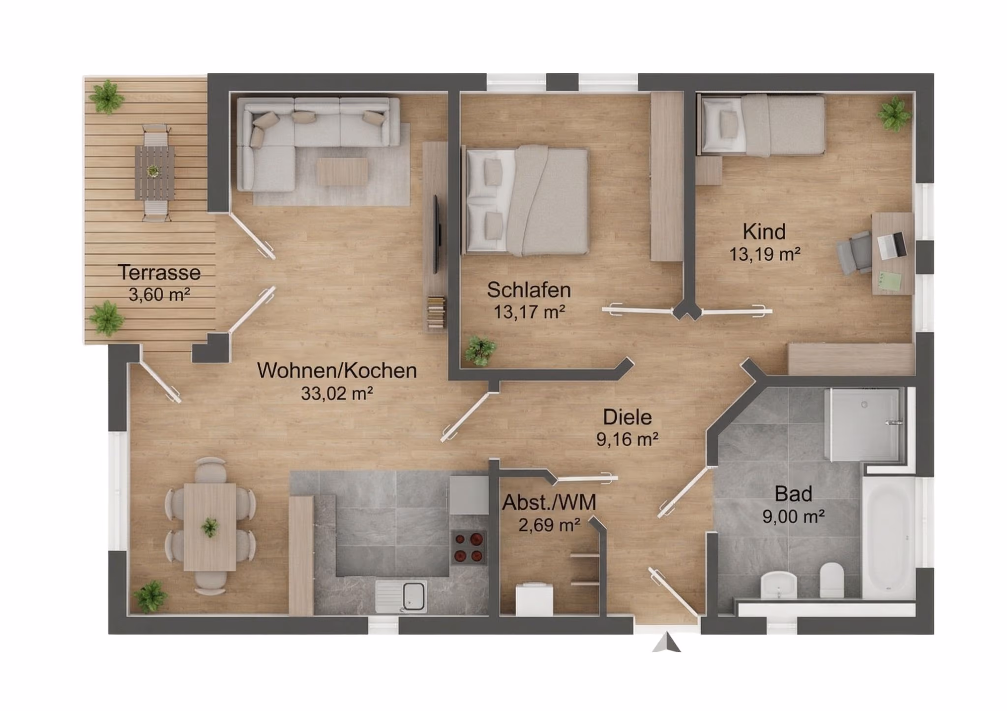 Grundriss QNG Immobilie Auenhöfe