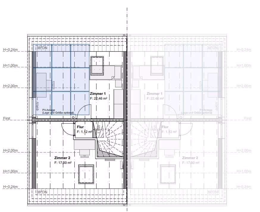 Grundriss Wohnung in Taucha bei Leipzig
