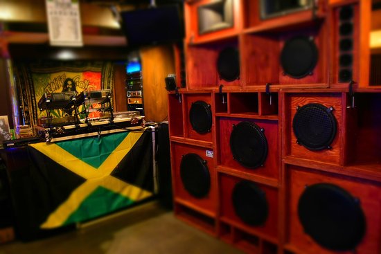 Ragga Ragga in Northern Osaka has both delicious food and a massive DJ set for good reggae tunes.