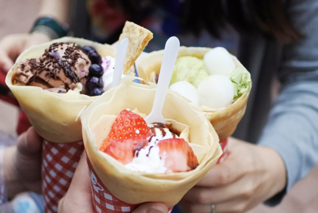 Rolled Crepes Osaka 