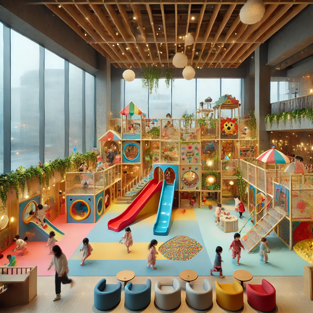 Indoor play areas in Osaka City where you can play even on rainy days