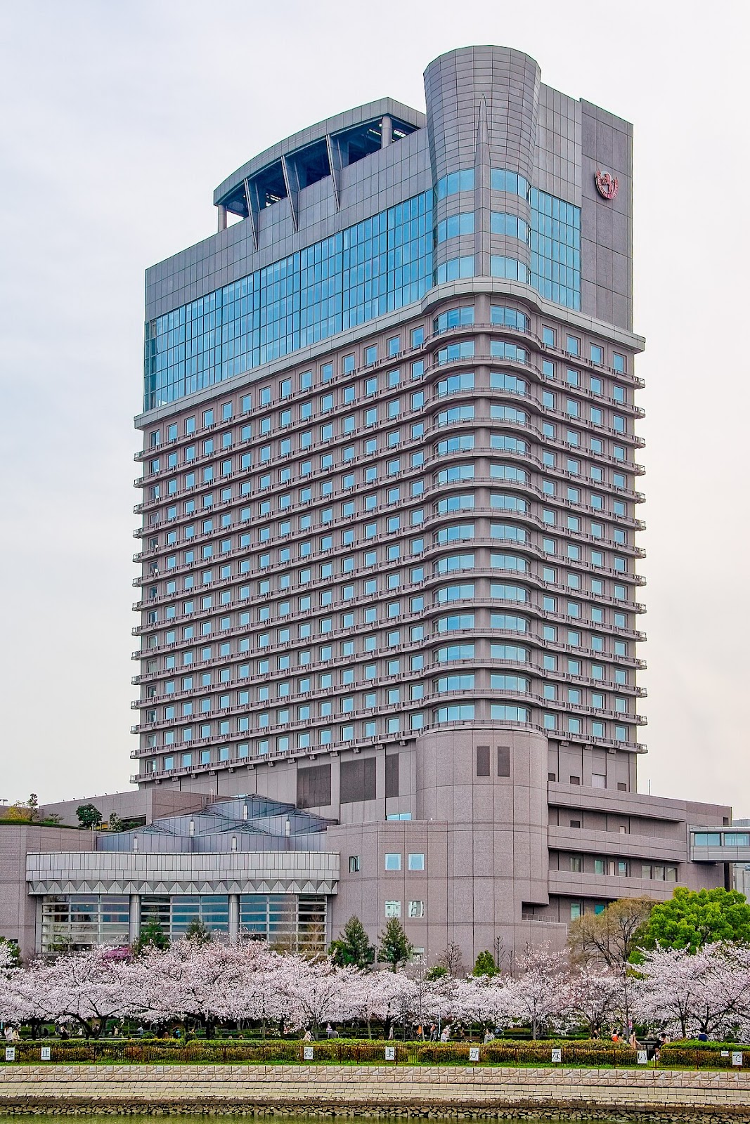 Elegant hotel building representing luxury accommodations