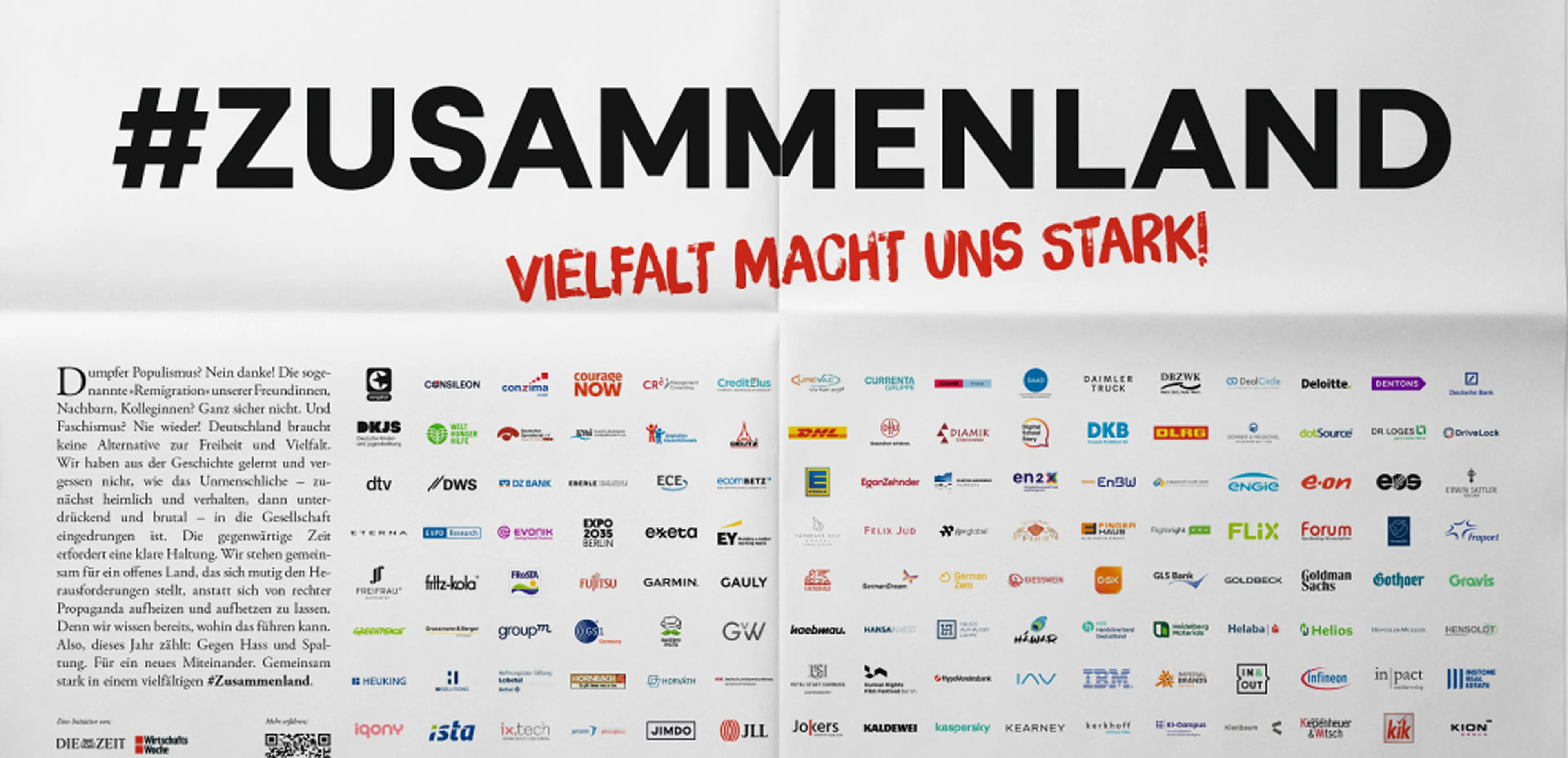 #Zusammenland Kampagne