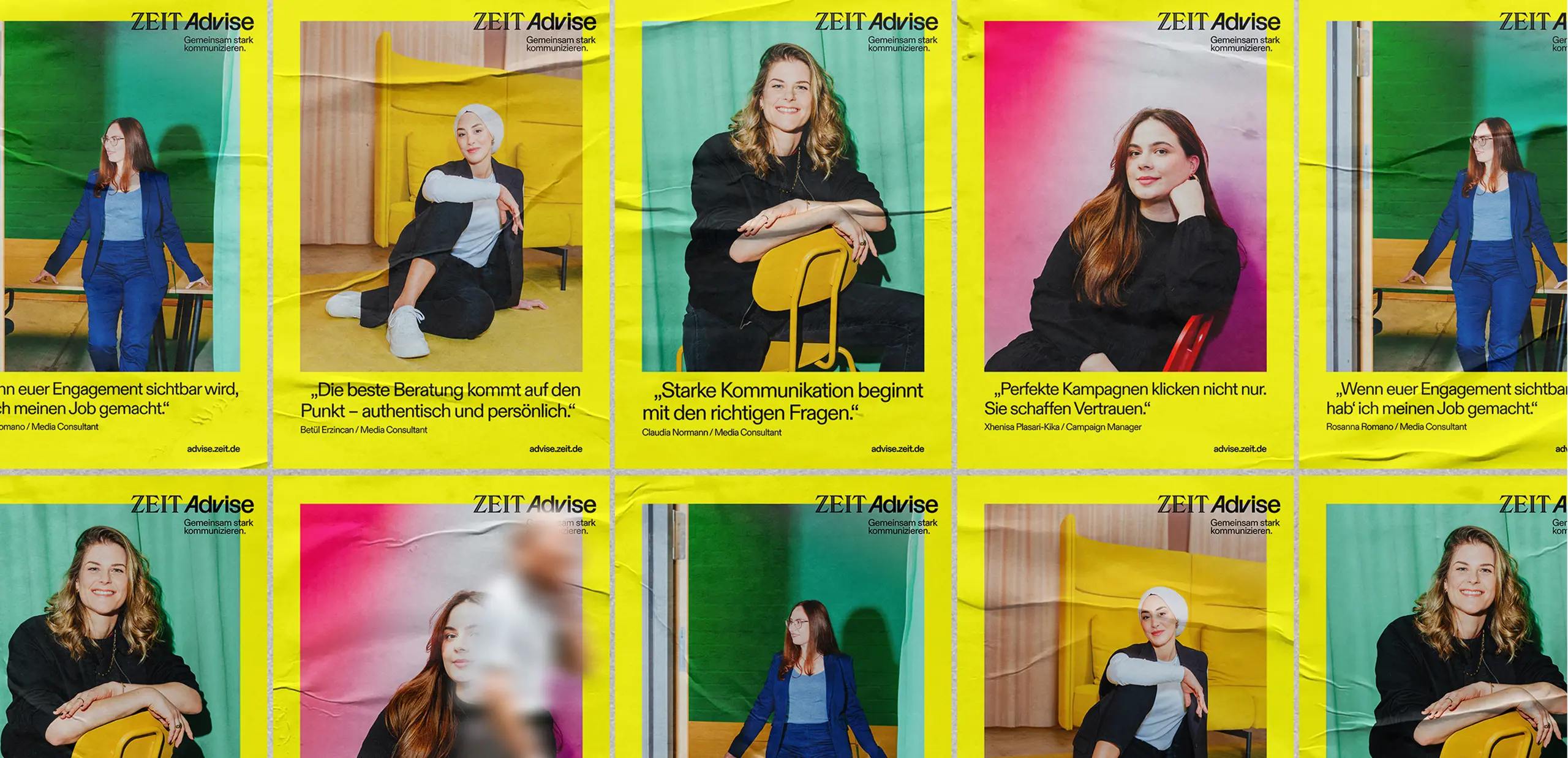 ZEIT Advise Kampagne