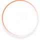 Circle with a cursor arrow pointing diagonally upward and to the right inside.