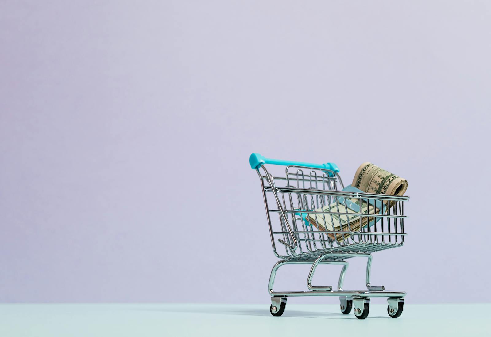 Dollar Tree store aisle with discount merchandise