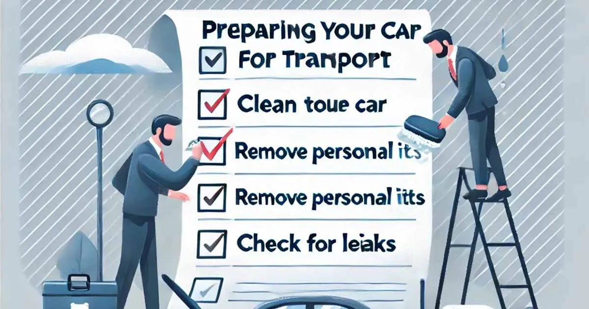 Preparing Your Car for Transport