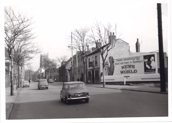 More O'Ferrall billboard on a street in 1936