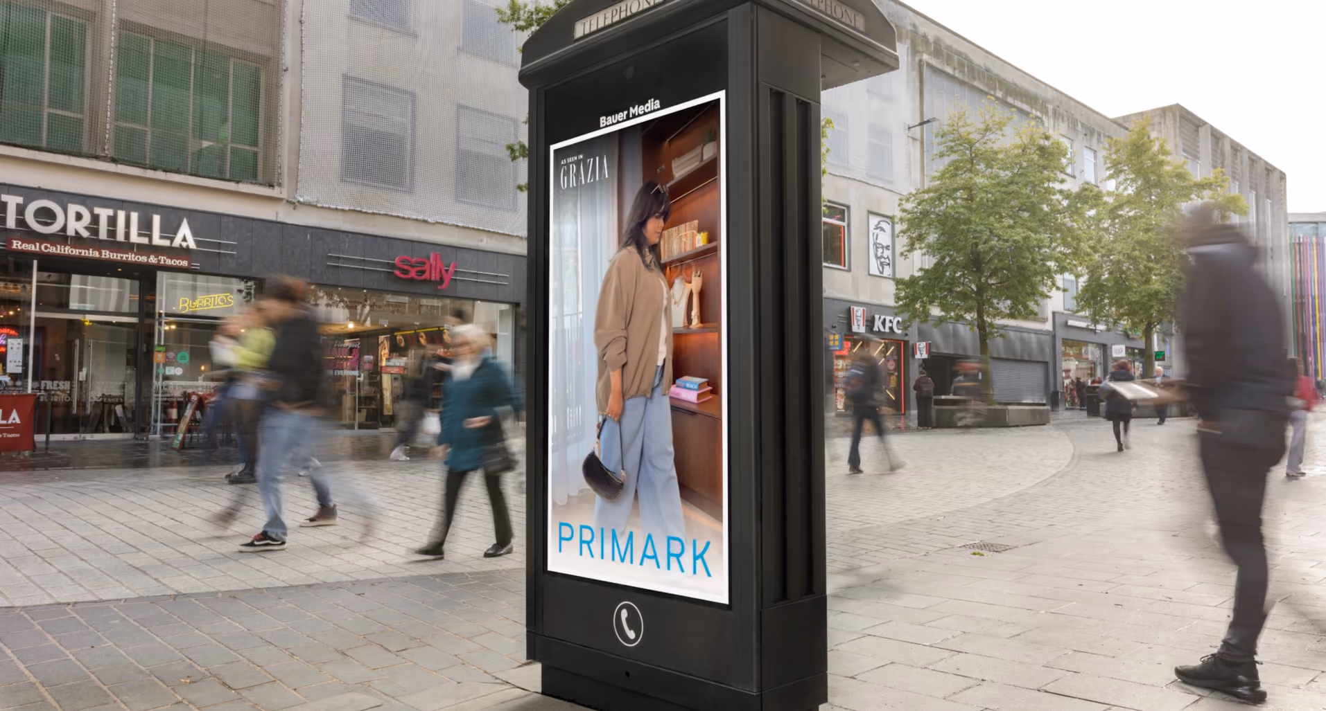 street-level billboard advertising