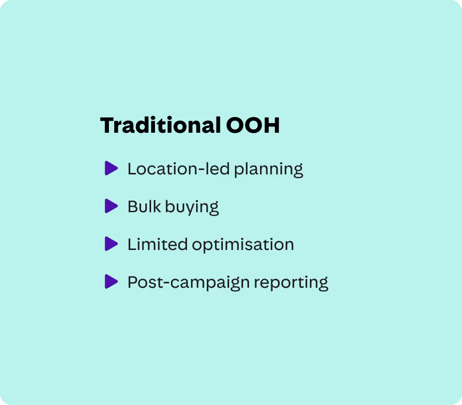 programmatic OOH reason to buys