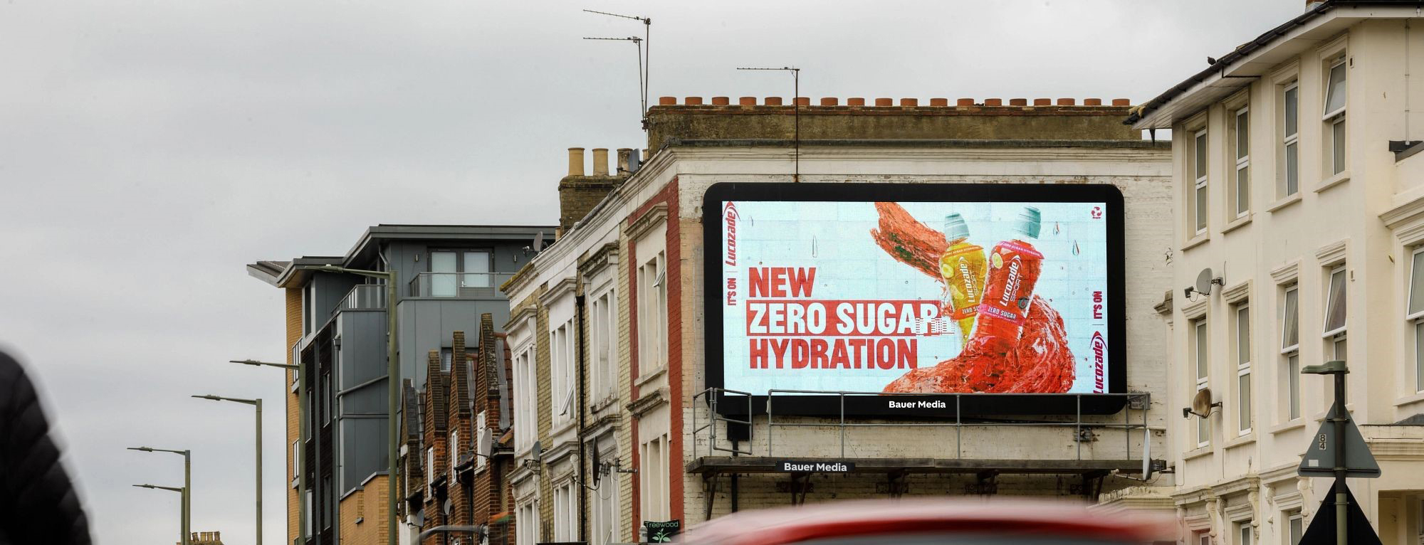 Lucozade's digital billboard ad campaign