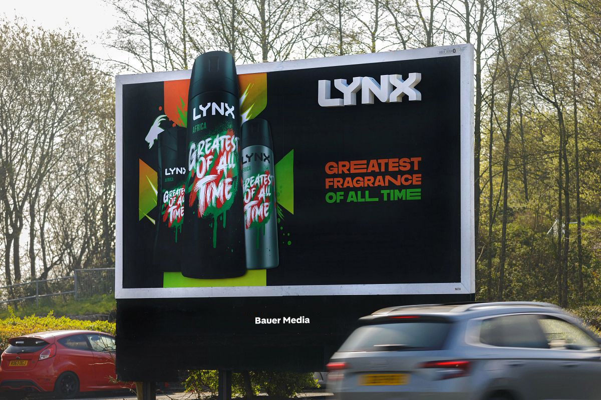 Lynx billboard ad campaign
