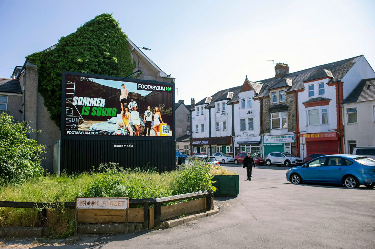 Footasylum's digital billboard campaign