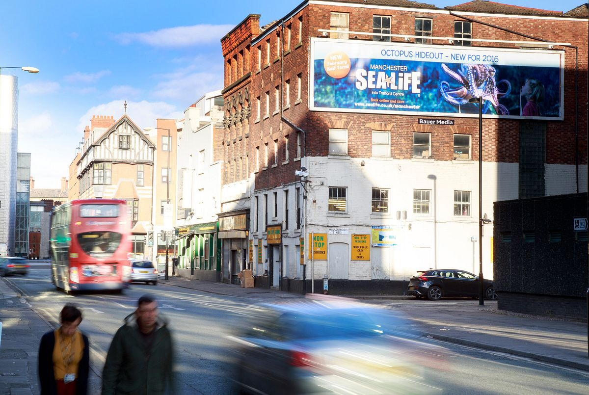 Sealife's billboard campaign
