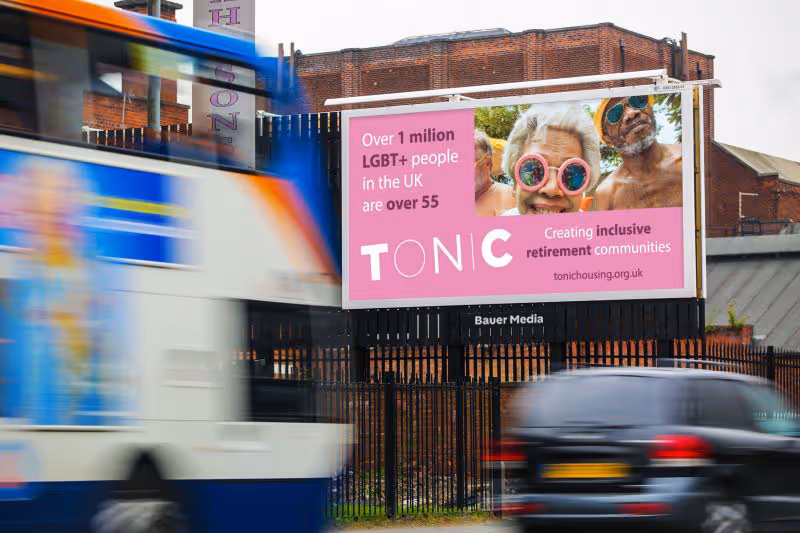 Tonic Housing's billboard campaign