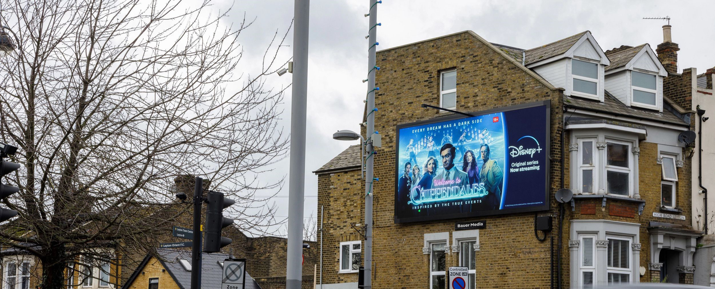 Disney's digital billboard ad campaign