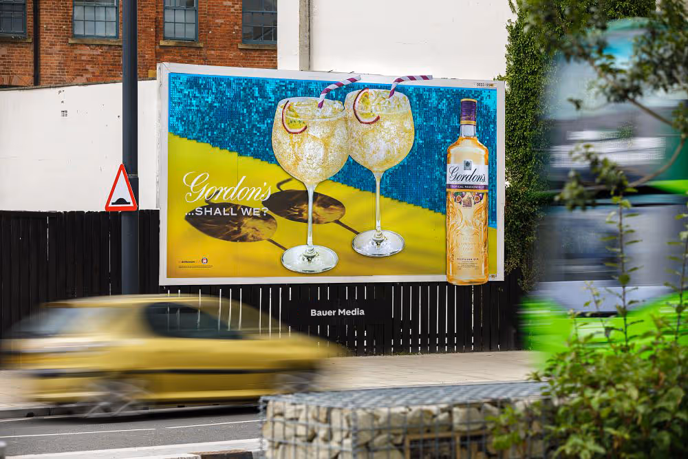 Gordon's Gin billboard campaign
