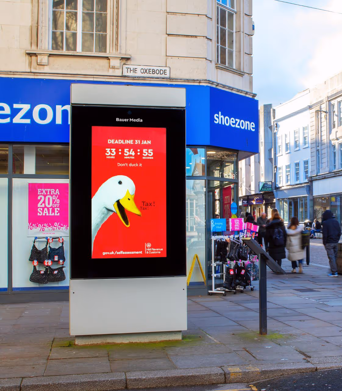 HMRC's digital Out of Home campaign