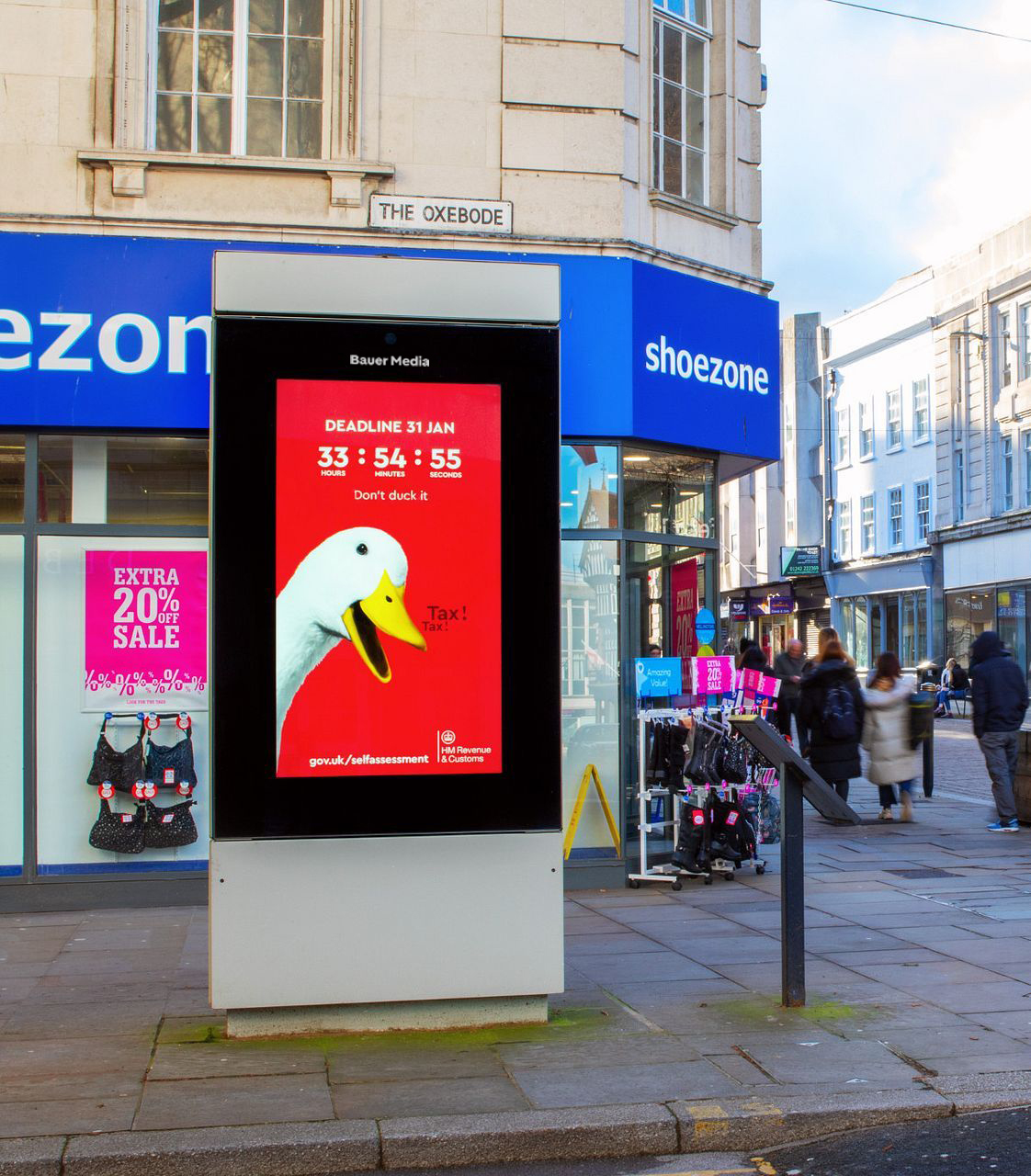 HMRC's digital Out of Home campaign