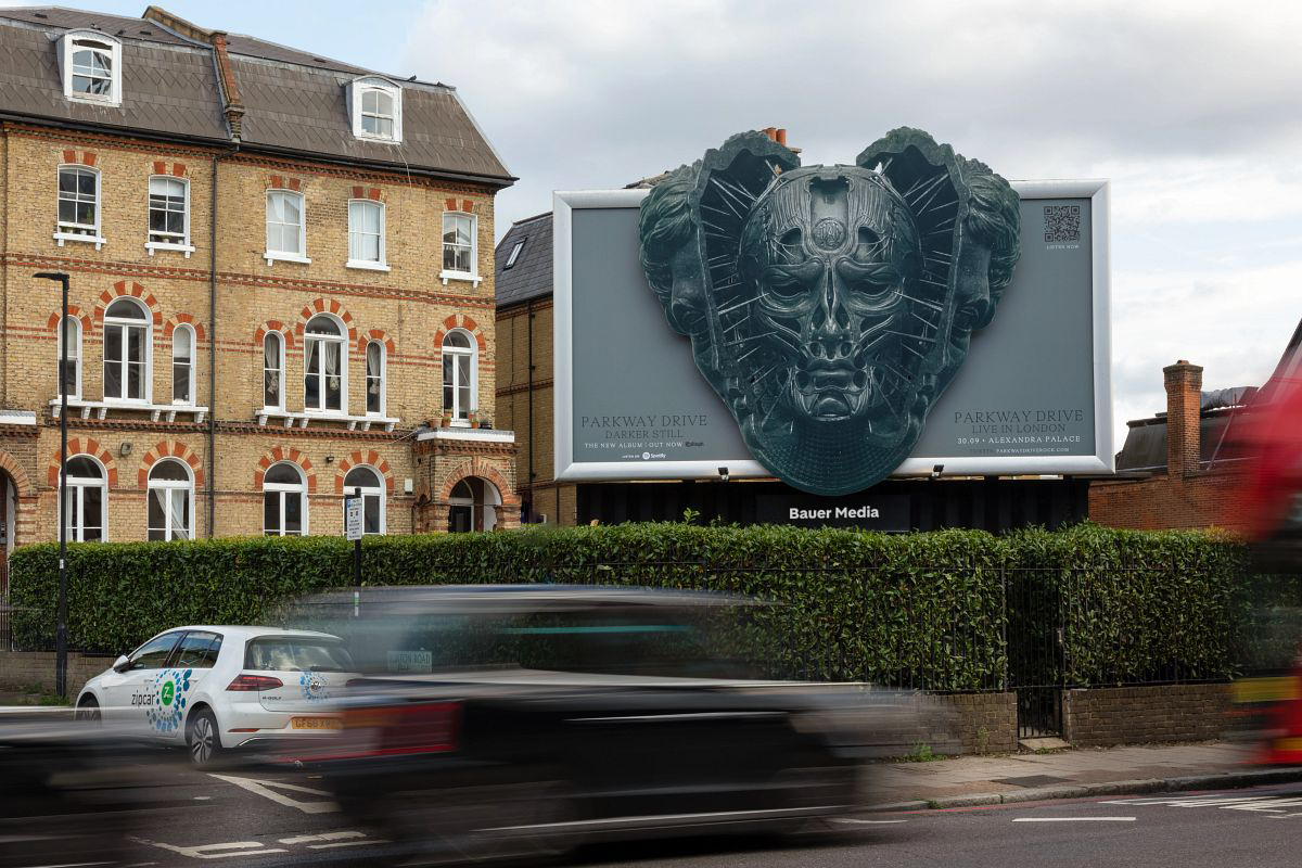 3D billboard campaign 