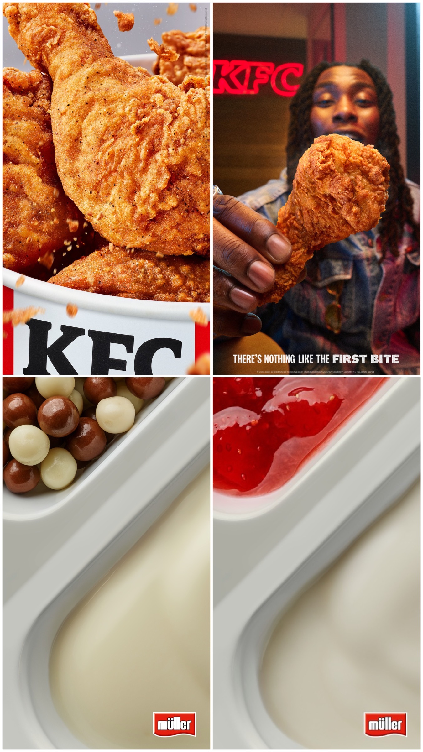 KFC Burna Boy - Muller Corner Yogurt