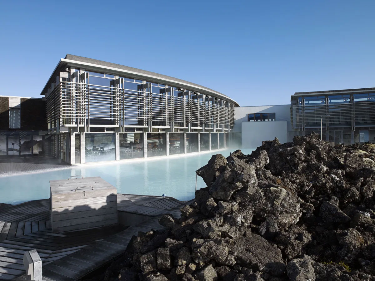 Blue Lagoon building in the year 1999