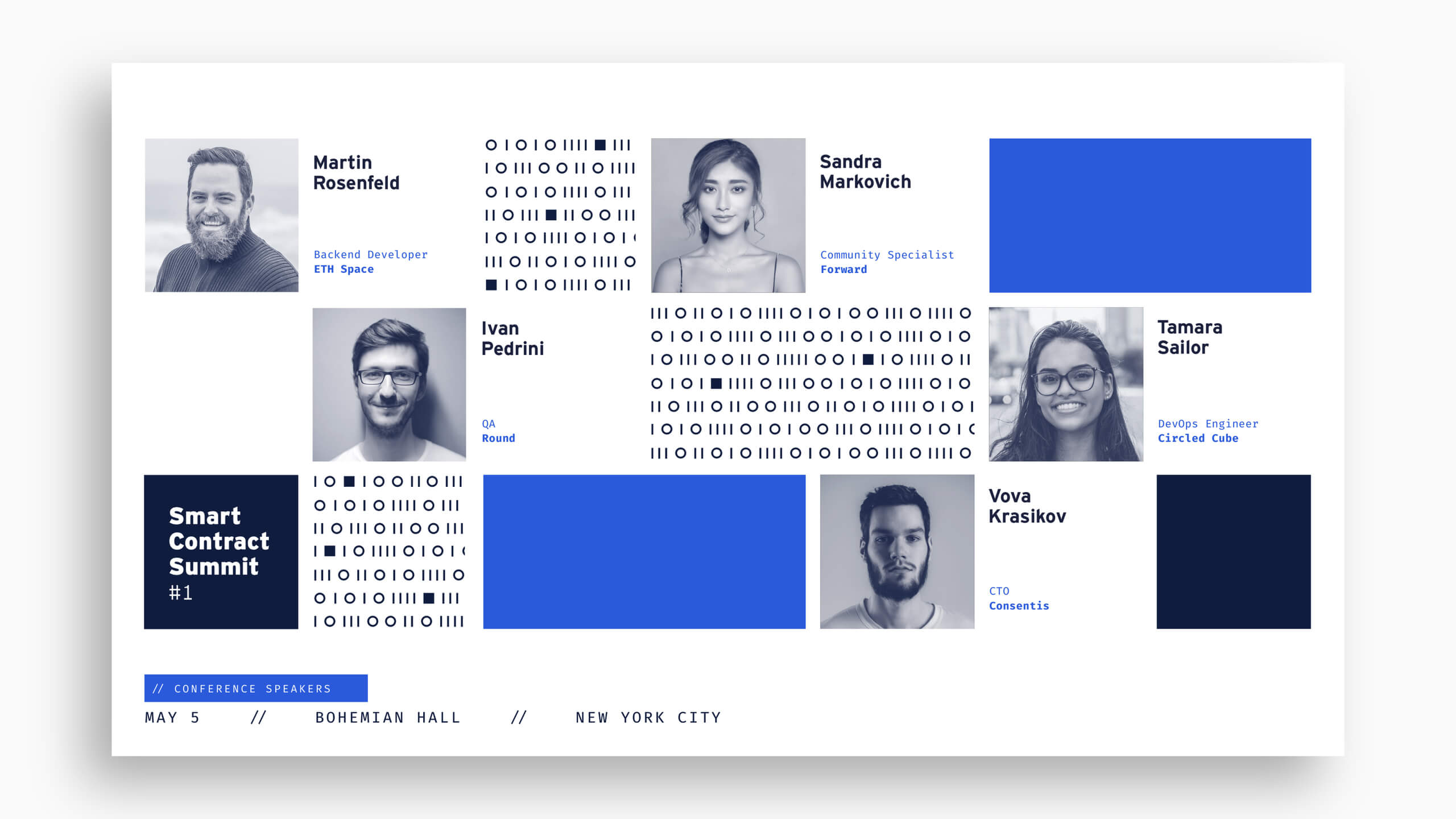 SmartCon 2020, multi-grid layout banner