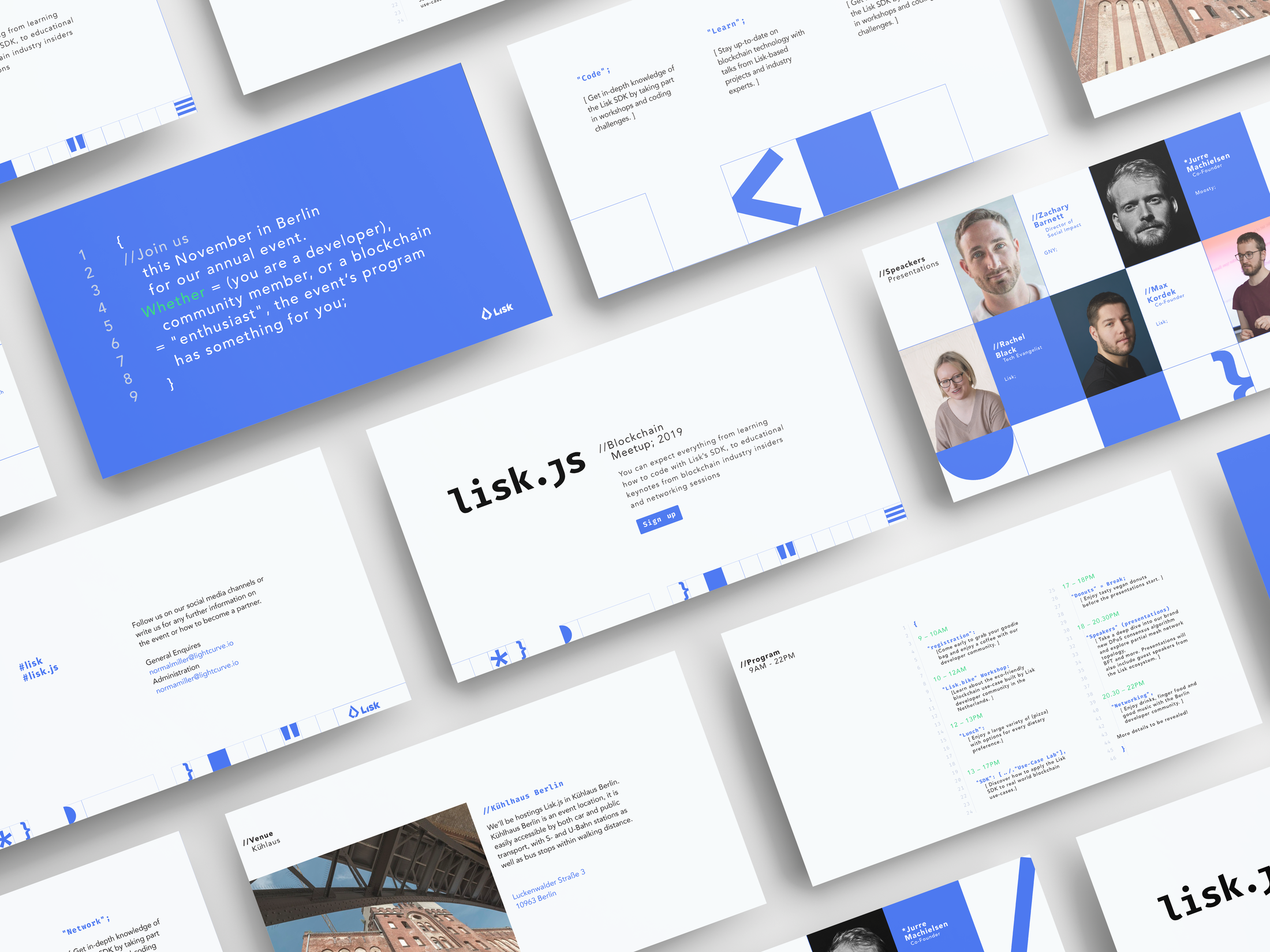 Lisk.js, digital design assets overview