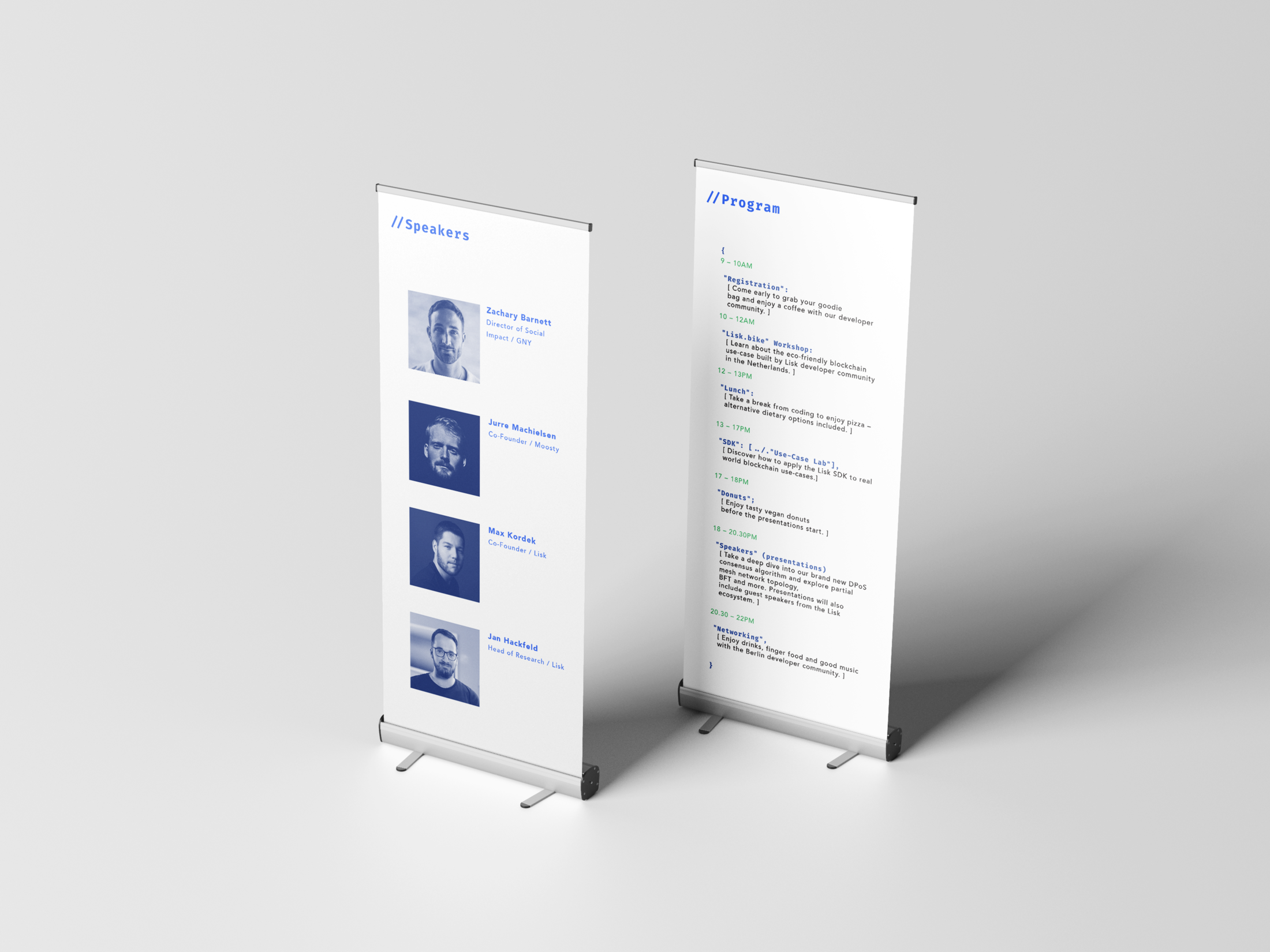 Lisk.js, rollup banner