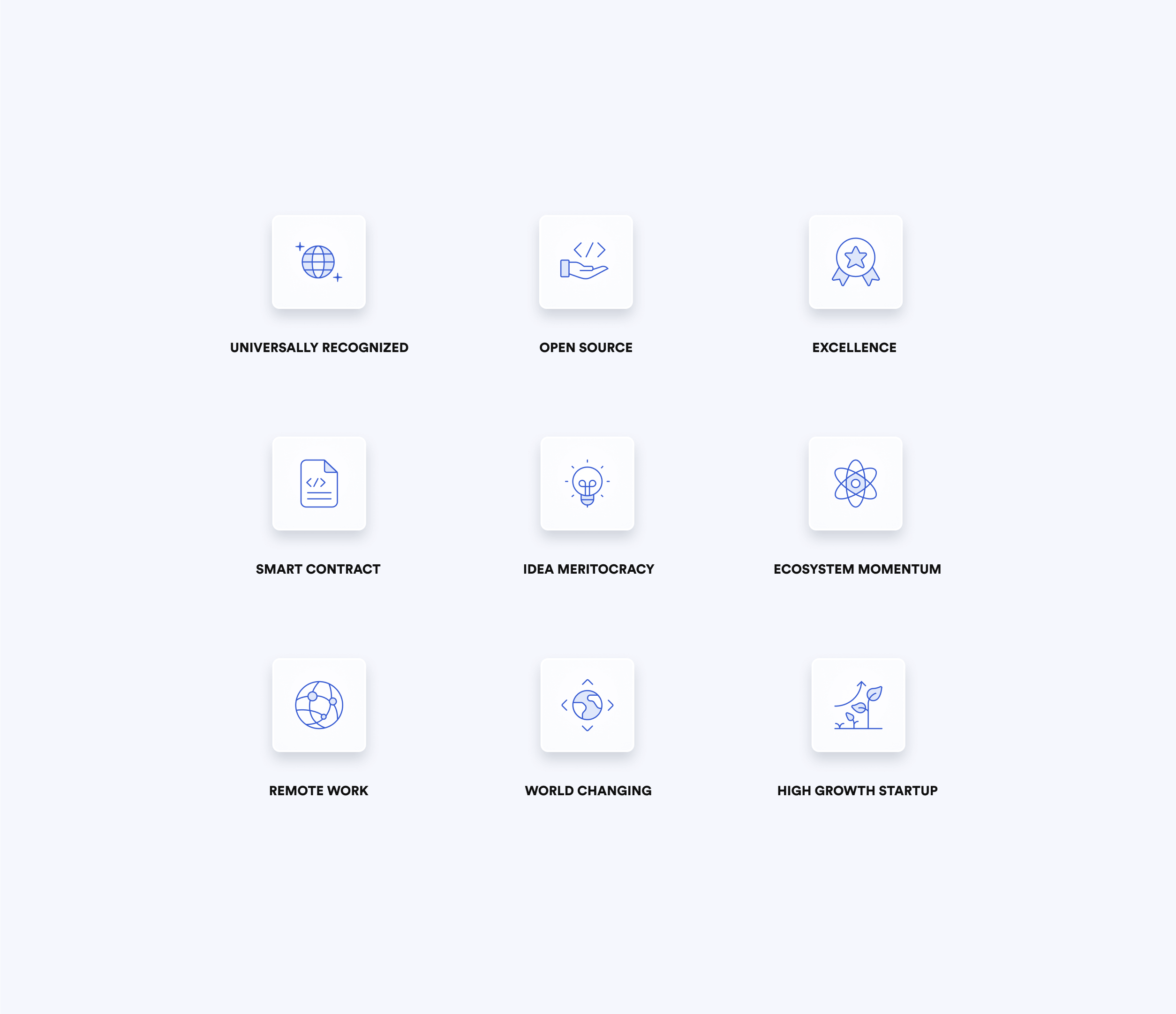 Chainlink Labs redesign, iconography