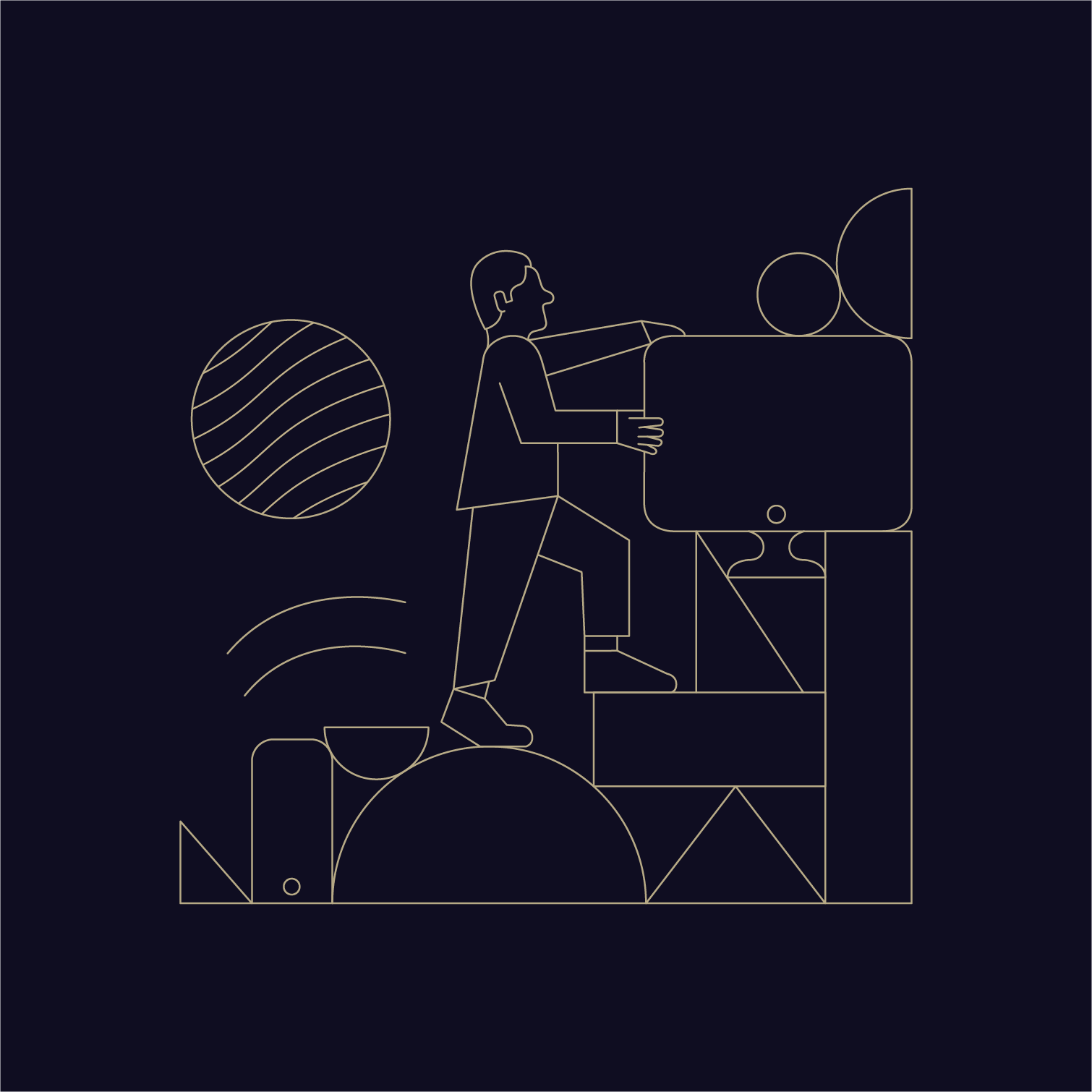 Lightcurve, illustration about build