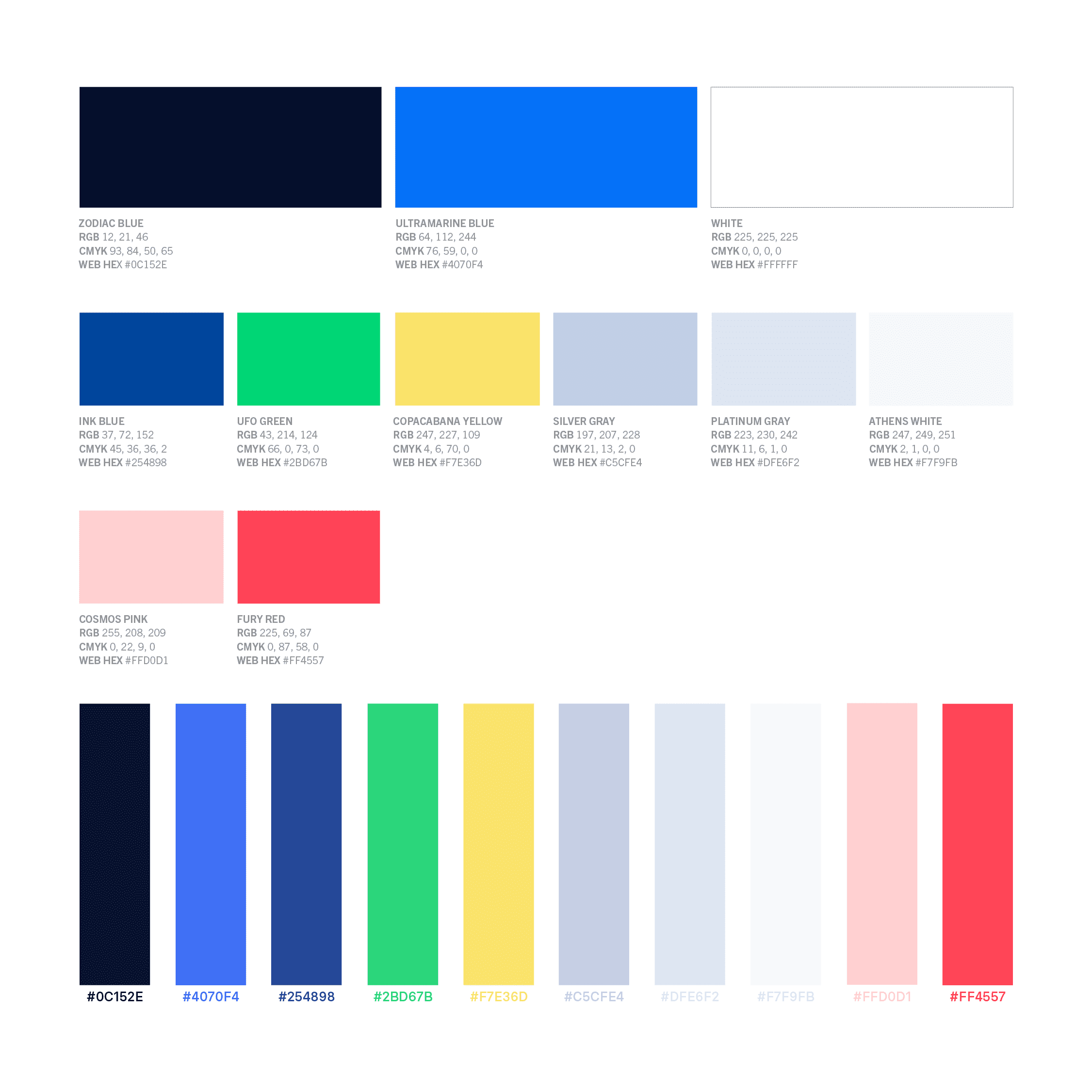 Lisk redesign, color palette