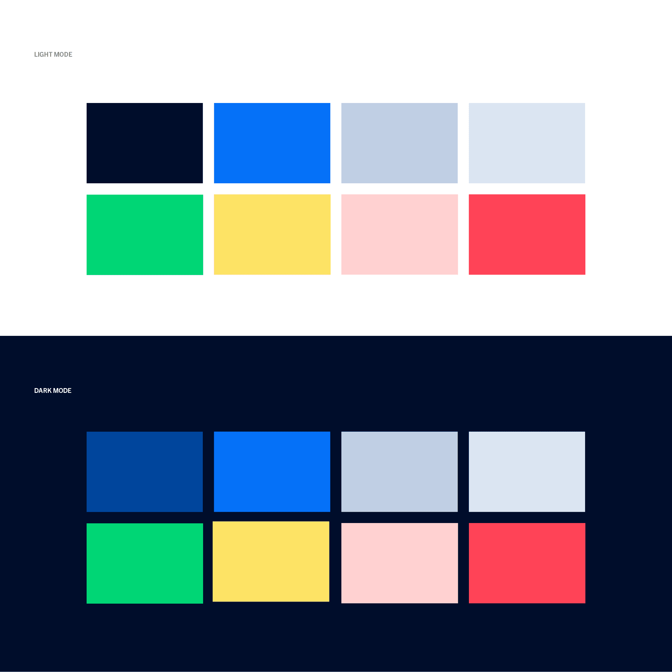Lisk redesign, color usage